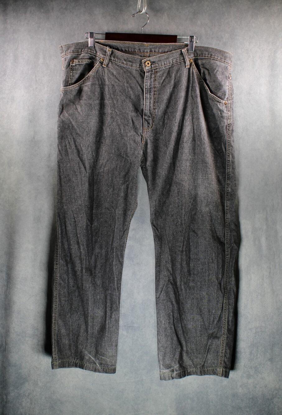 Polo Jeans Co Ralph Lauren Black Carpenter Denim Jeans Mens Size 42x34 Workwear